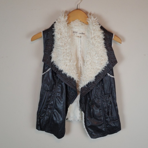Yag Couture Jackets & Blazers - Yag Couture Grey Vest